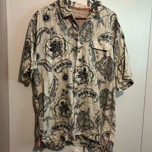 Tommy Bahama 100% linen shirt